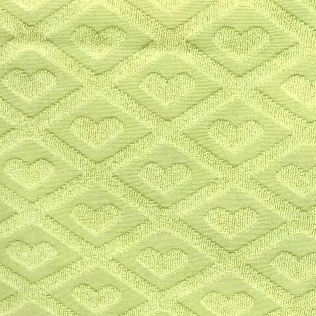Love style polyester knitted jacquard fabric