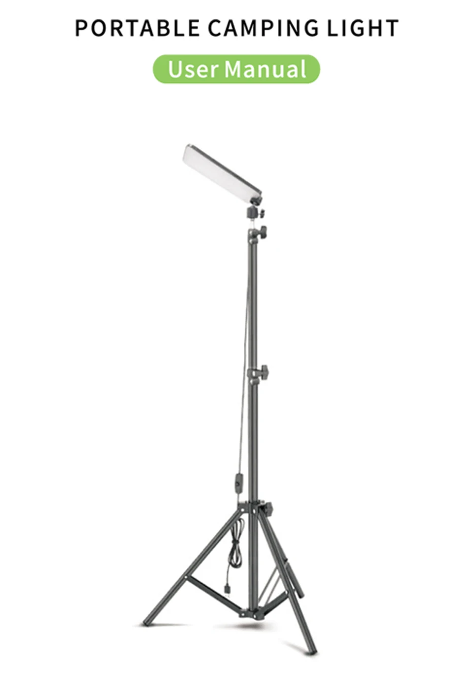 Hot Sale Camping Light Weight Light Camping Outdoor Adjustable High