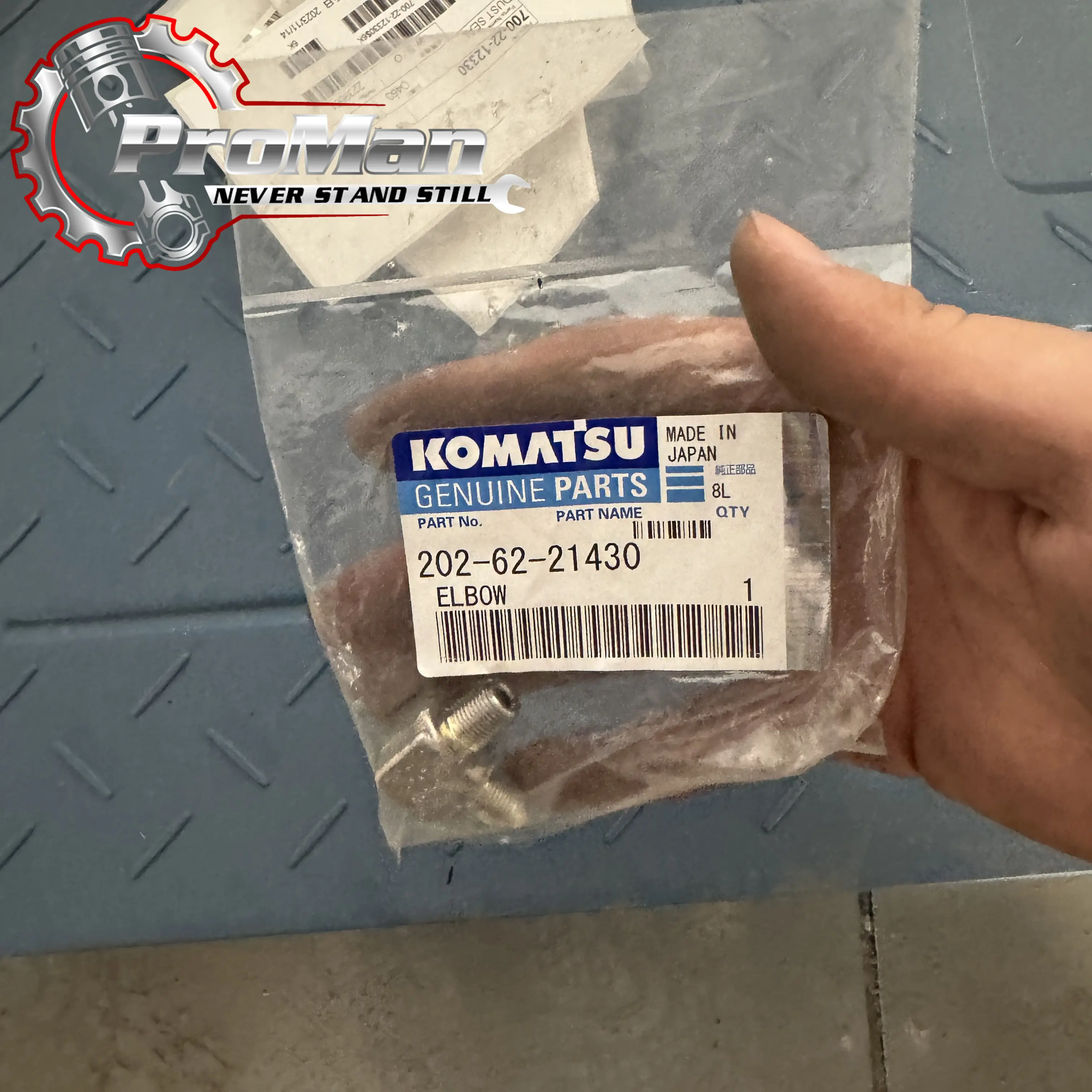 202-62-21430 Hydraulic Elbow - OEM Replacement for Cat/komatsu