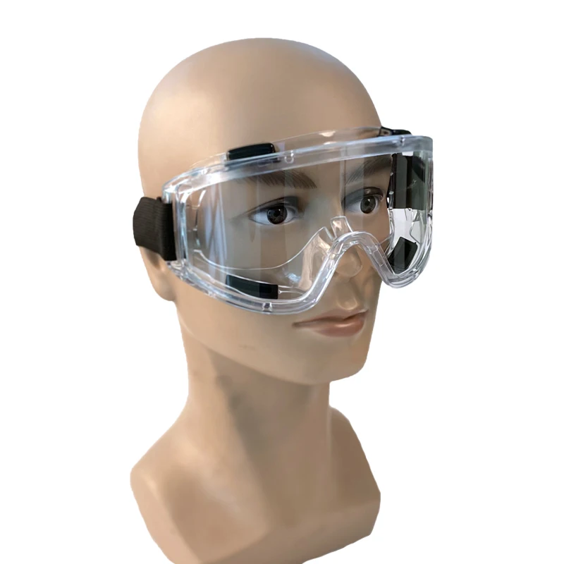 
Protective glasses, PVC frames and PC lens CE EN166 safety goggles 
