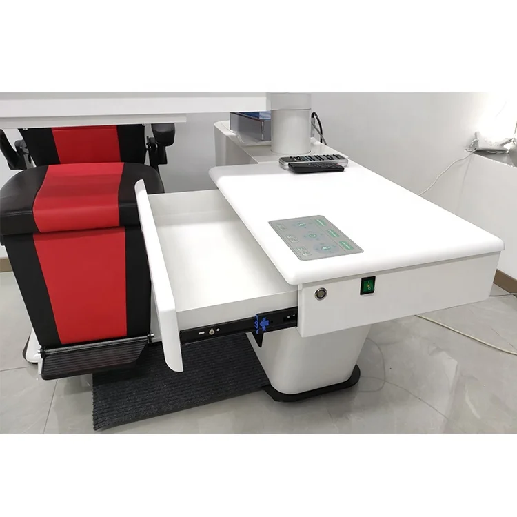 TC-1000 Optometry Unit Oftalmologo Ophthalmic Refraction Unit Combined Table and Chair