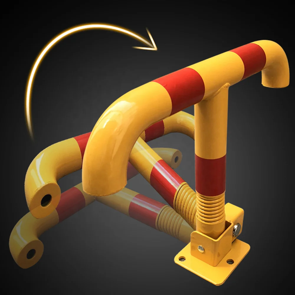 Оптовая продажа уличный новый стальной защитный замок для парковки блокировочный затвор частных автомобилей Т-образный ручной