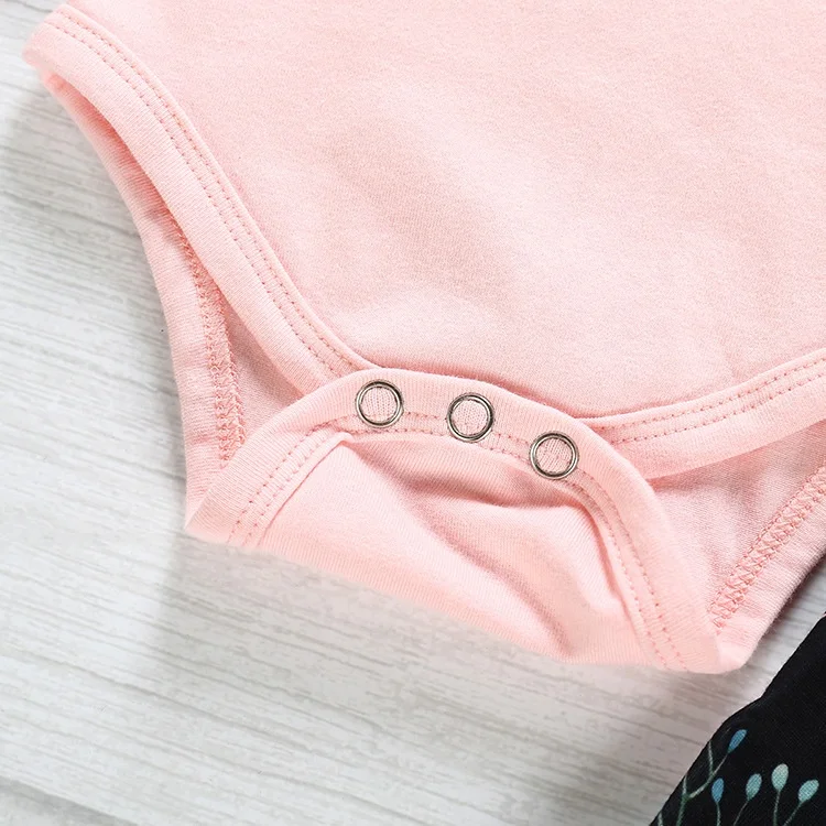 Оптовая продажа; Эксклюзивная одежда для малышей; Детский комбинезон с длинными рукавами из 100% хлопка; Комплект со штанами