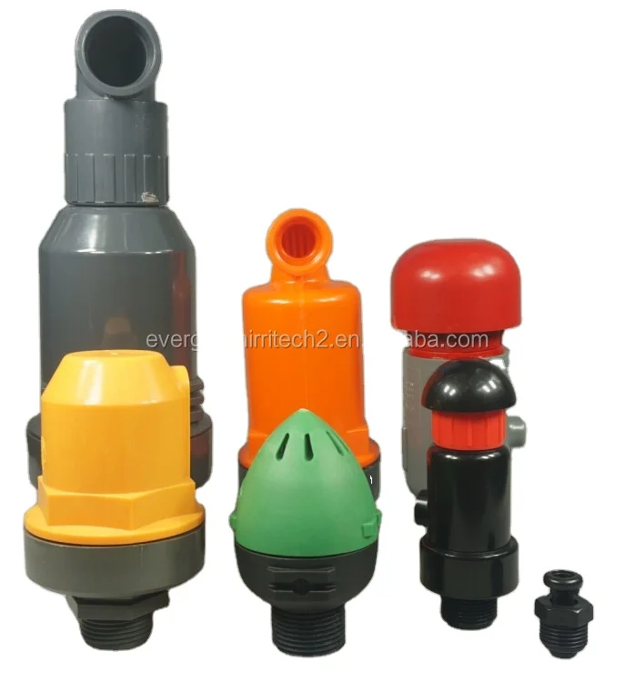 Farm Water Supply System Air Vent Valve Plastic Pressure Relief Valve