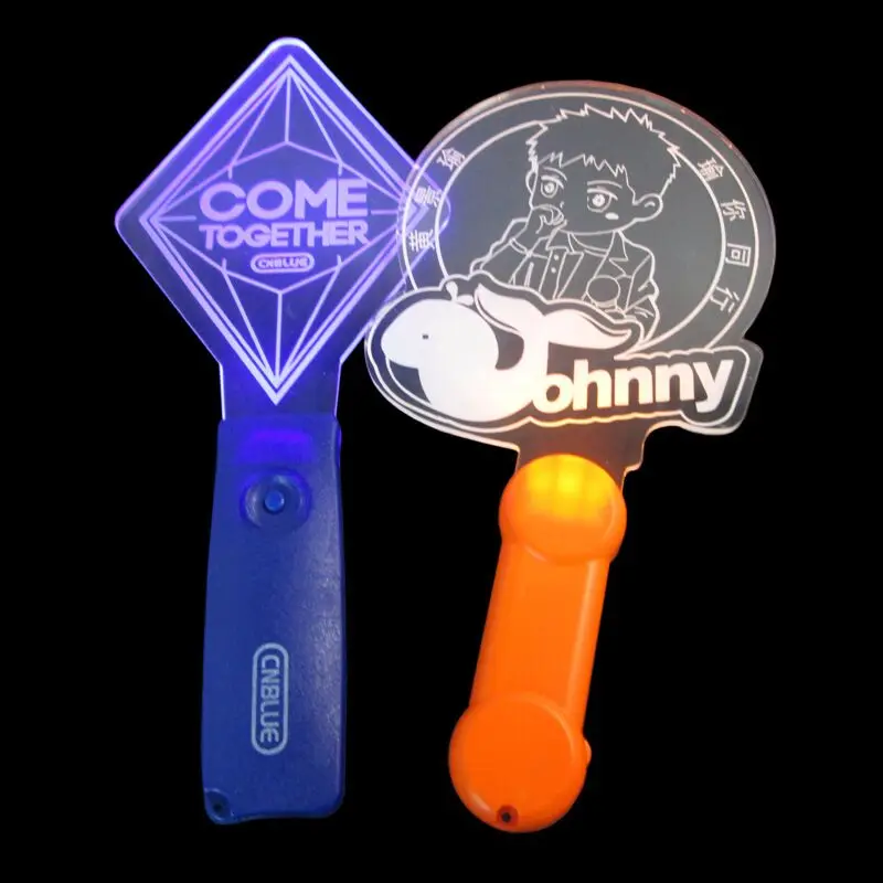 Акриловая светодиодная мигающая палочка для вечеринки на заказ