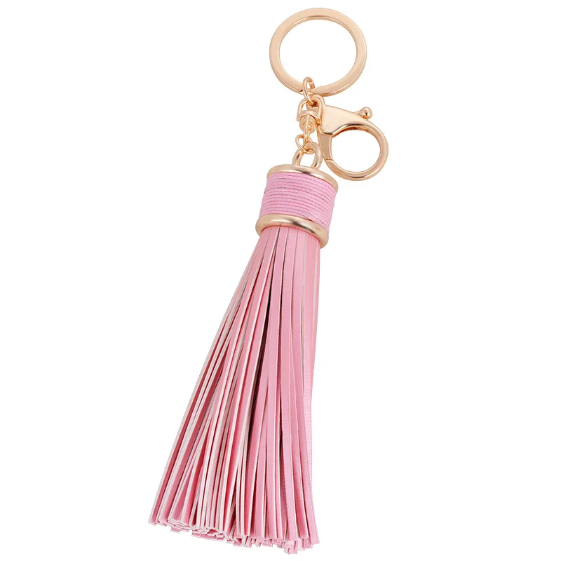 Car Tassel Key Chain Ring Holder Pendant