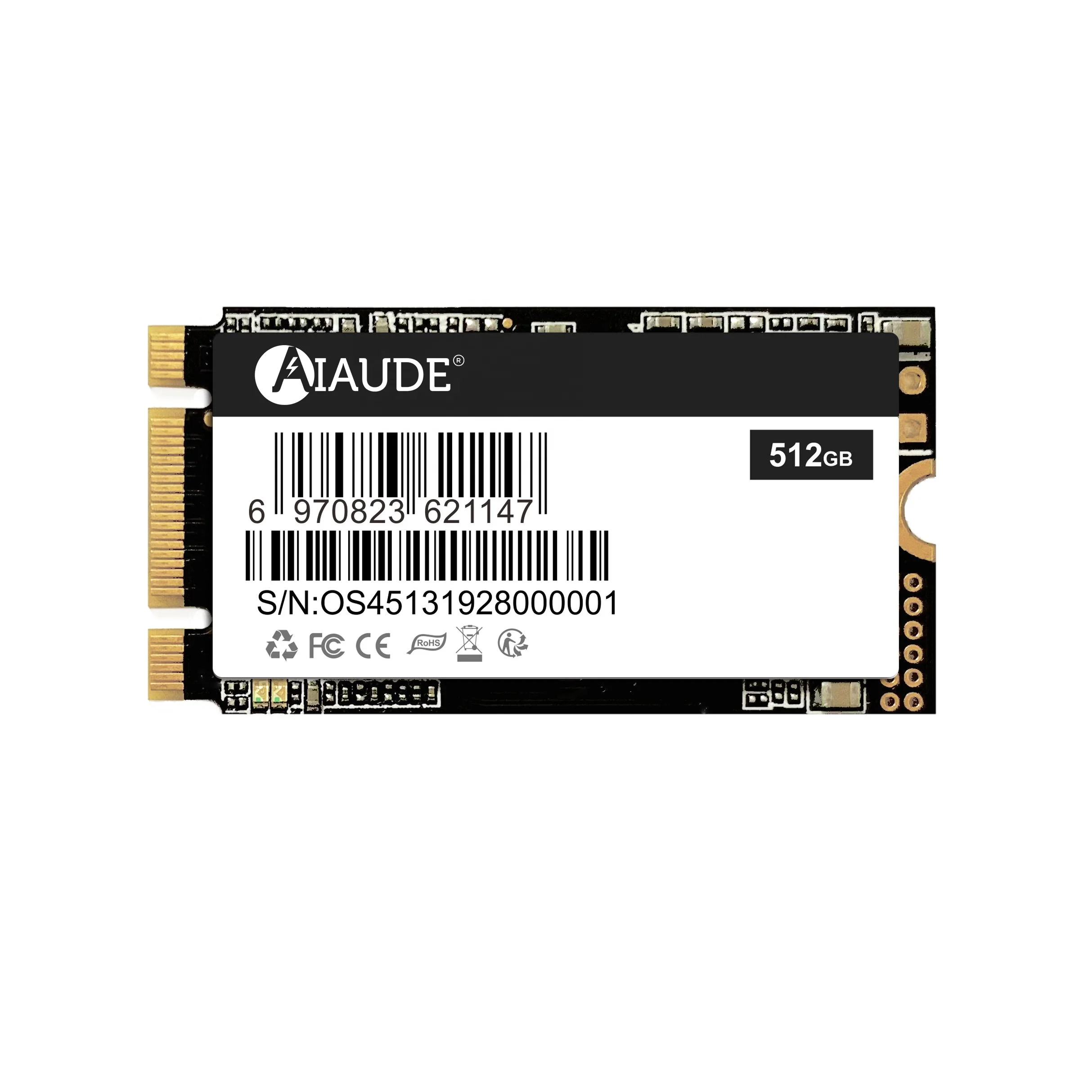 22mm*42mm*2.5mm M.2 Nvme SSD - 256GB for Laptop Upgrade
