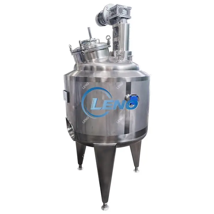 Steel Tank Agitator of Brine/ Industrial Brine Mixer/ Zhejiang Jacketed Automatic Milk and Liquid Pasteurizer Homogenizer