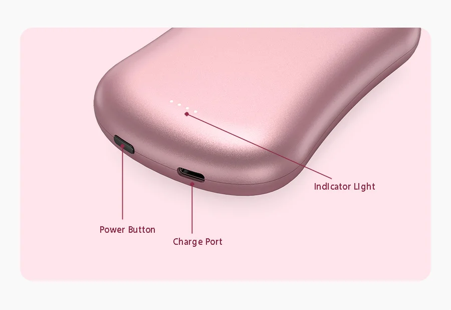 3 in 1 Vibration Massage Hand Warmer Electric Power Bank Hand Warmer Hothands Hand Warmers