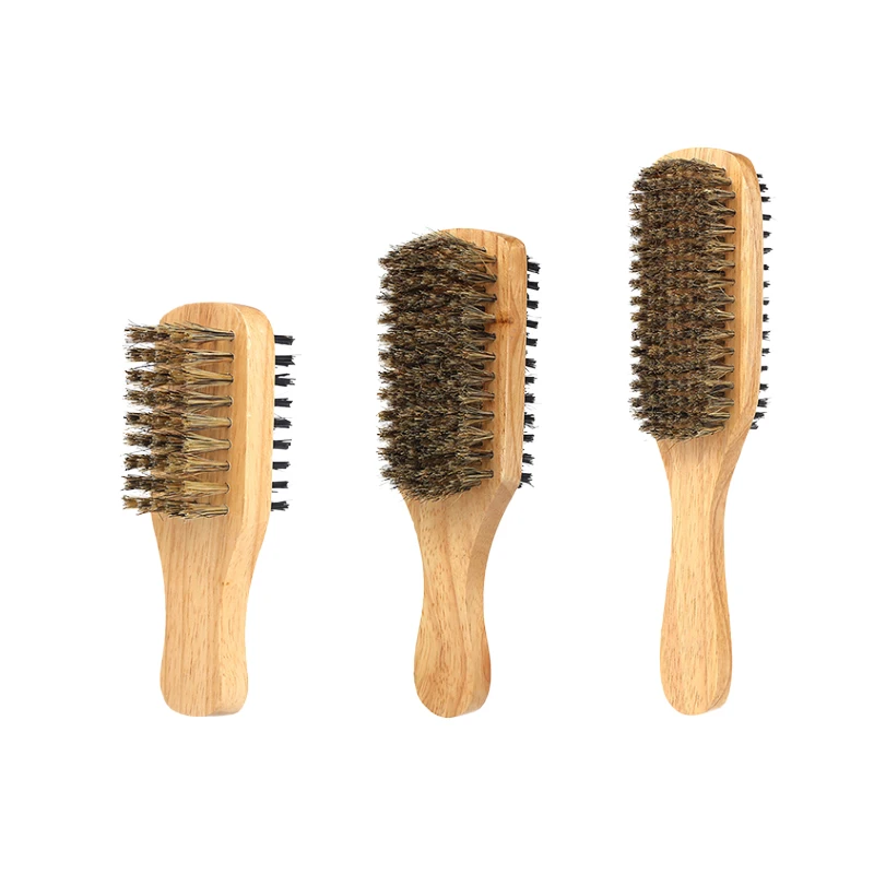 Волшебная деревянная щетка для волос с щетиной кабана разных размеров и двух