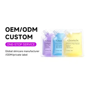 OEM ODM Anti-aging Collagen Face Serum Moisturizing Skin Care Organic Vitamin C Whitening Face Serum Hyaluronic Acid Face Serum