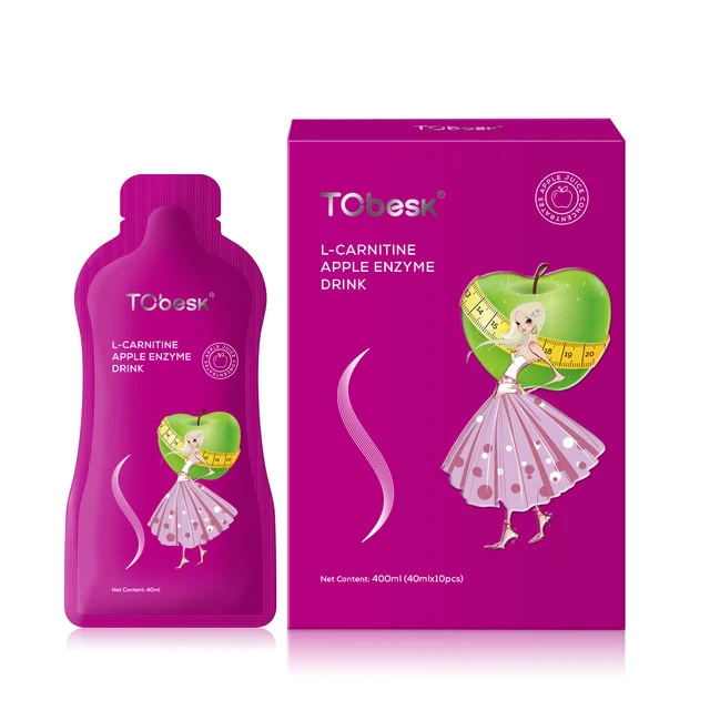 OEM/ODM Private Label Factory Supply Beauty Products Apple Enzyme Drink Oral Liquid to Boosting Metabolism and Managing Bodies