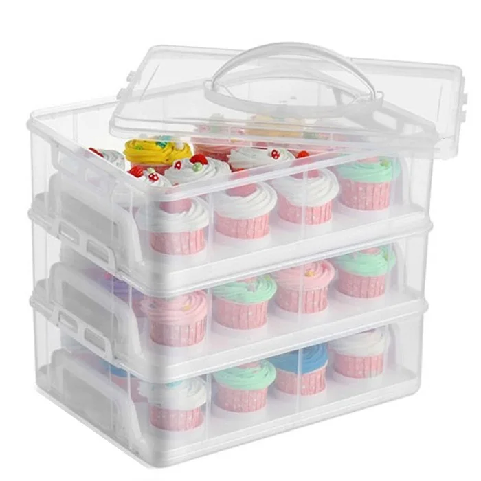 halsband Fascineren Exclusief Wit 36 Cupcakes 3-layer Cupcake Dessert Cake Carrier Muffin Plastic  Opbergdoos Draagbare Cake Container - Buy Dessert Cake Carrier,Muffin  Plastic Opbergdoos,36 Cupcakes Draagbare Cake Container Product on  Alibaba.com