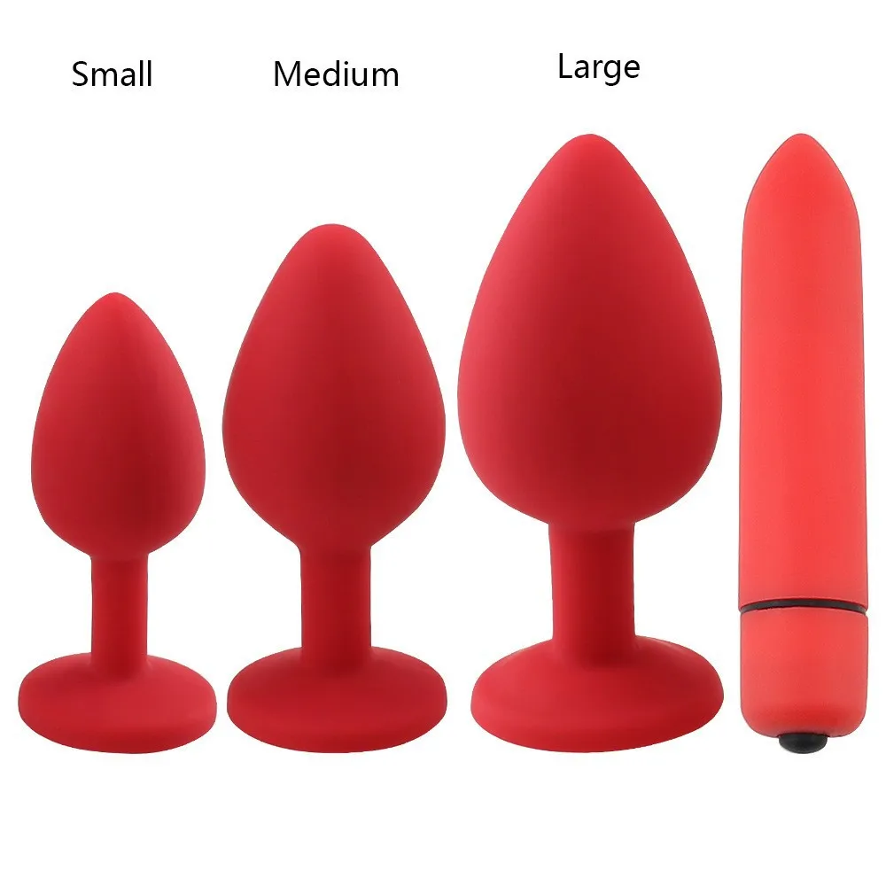 Jewelry Design Bullet Vibrator Unisex Anal Butt Plug Ass Massage Vaginal Masturbation Sex Toy Sets for Women Gay Couple Pink Jewelry Design Bullet Vibrator Unisex Anal Butt Plug Ass Massage Vaginal Masturbation Sex Toy Sets for Women Gay Couple Pink