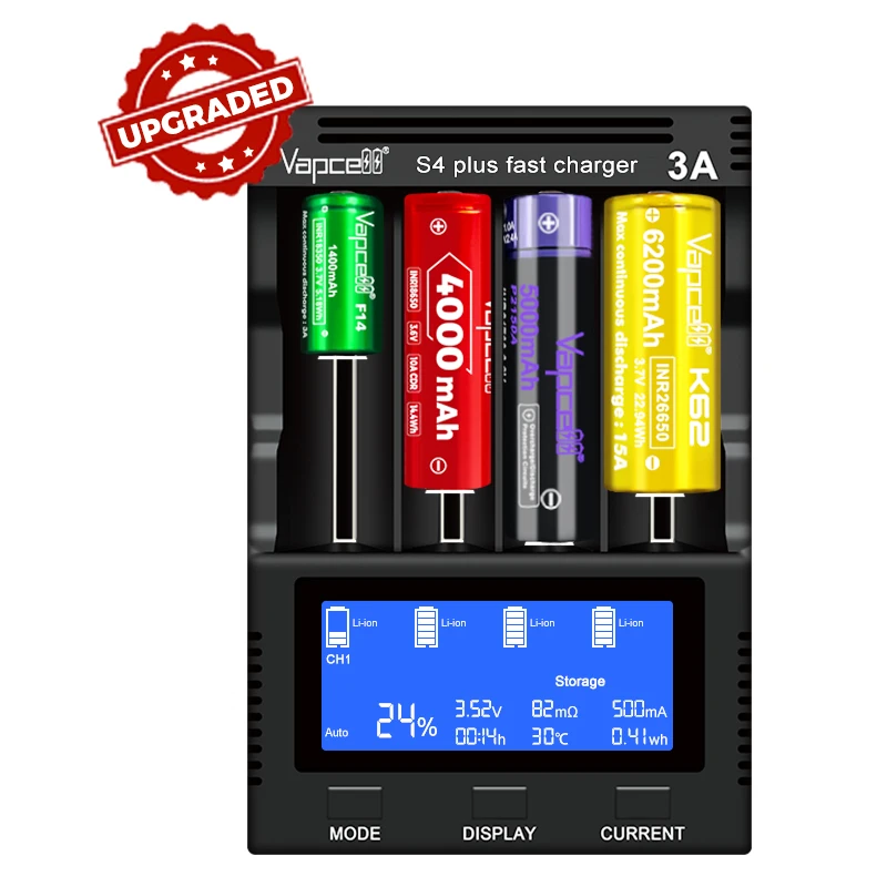 Vapcell S4 Plus