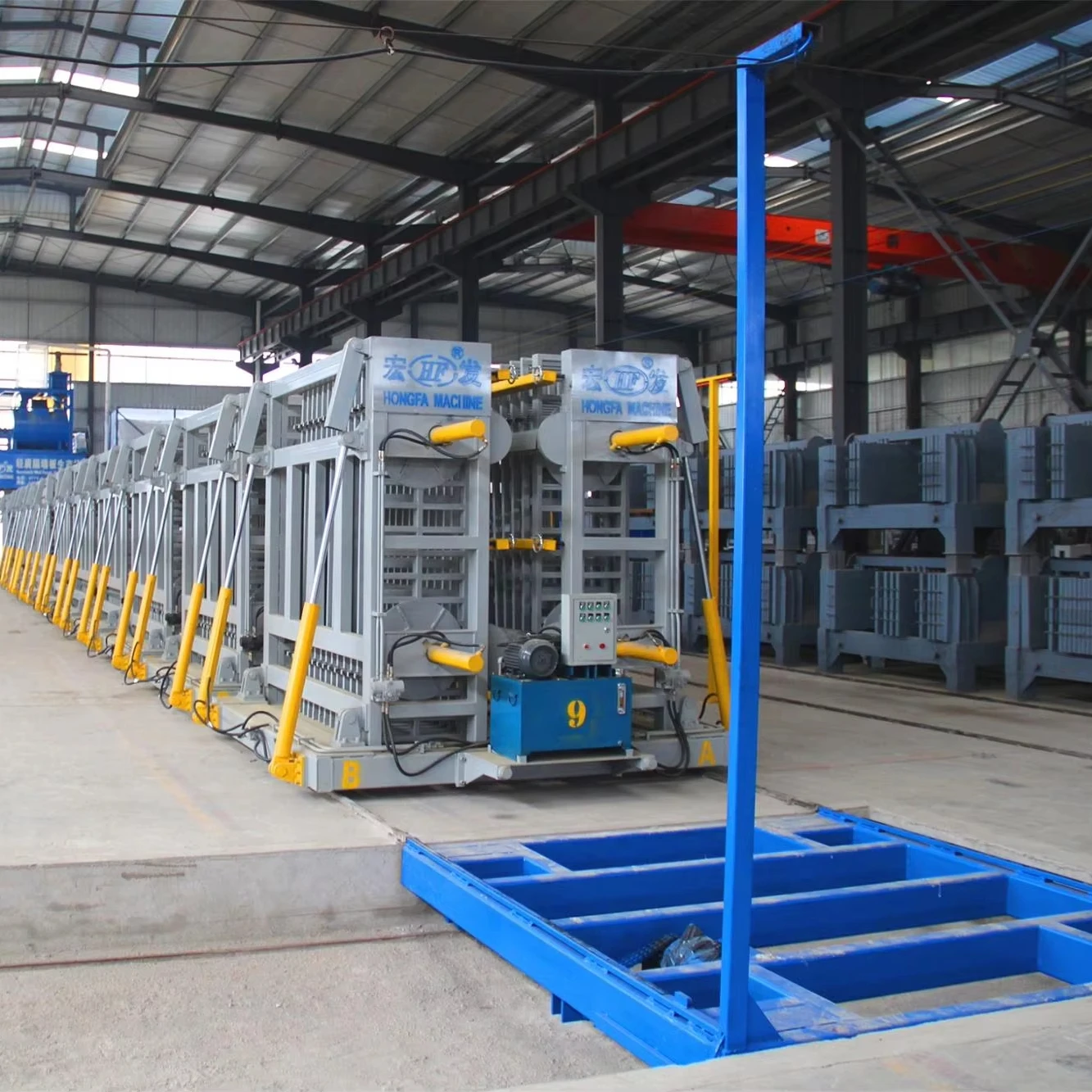 Automatic Silt Fence Machine Precast Concrete Fence Panels Concrete Mold for Fence Concrete Mold Walls Precast Wall