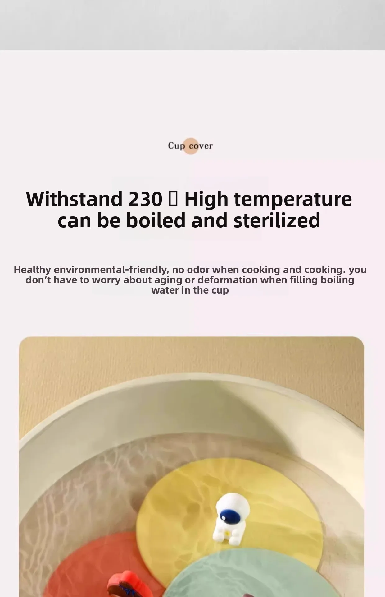 High Temperature Resistant Food Grade Silicone Universal Tea Cup Cover Dustproof and Water Resistant Mug Cover Accessories manufacture