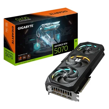 2025 New GIGABYTE GeForce RTX 5070 GAMING OC 12G GDDR7 28 Gbps Video Card RTX5070 GPU Gaming Graphics Card for Desktop PC Gaming