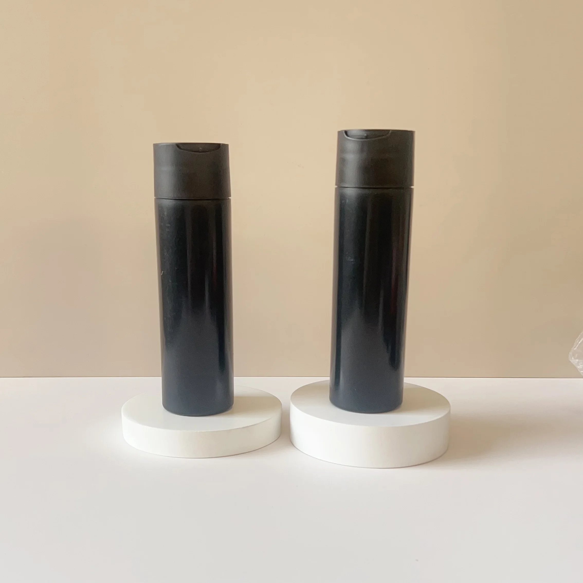 Factory Direct Sales 238ml Empty HDPE Tanning Oil Plastic Cream Bottle for Sunscreen Shampoo Packaging