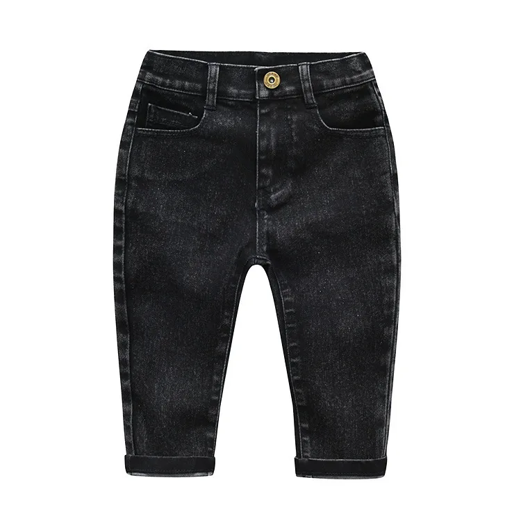 2021 Spring New Boys Denim Long Pants Autumn Children Clothing