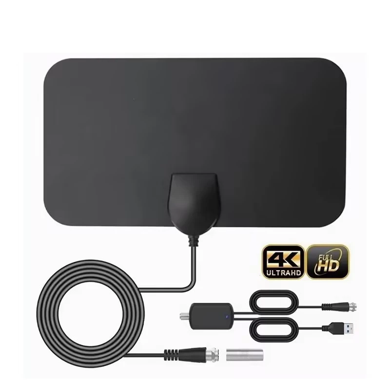 Factory Price Free Sample Digital Tv Antenna Digital Antenna for Smart Tv 4K Mini Rectangular Combination Antenna