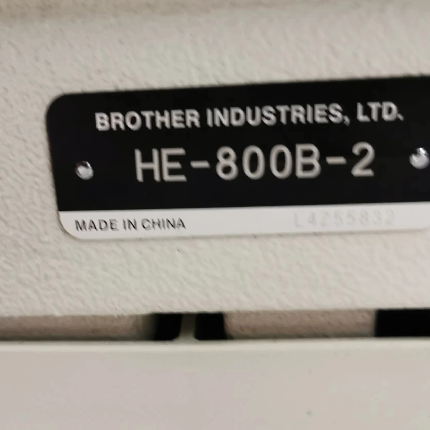 【専用】オーダーメイド確認用【10800】 Used Brother 800b Computerized Button Sewing Machine - Industrial Oem