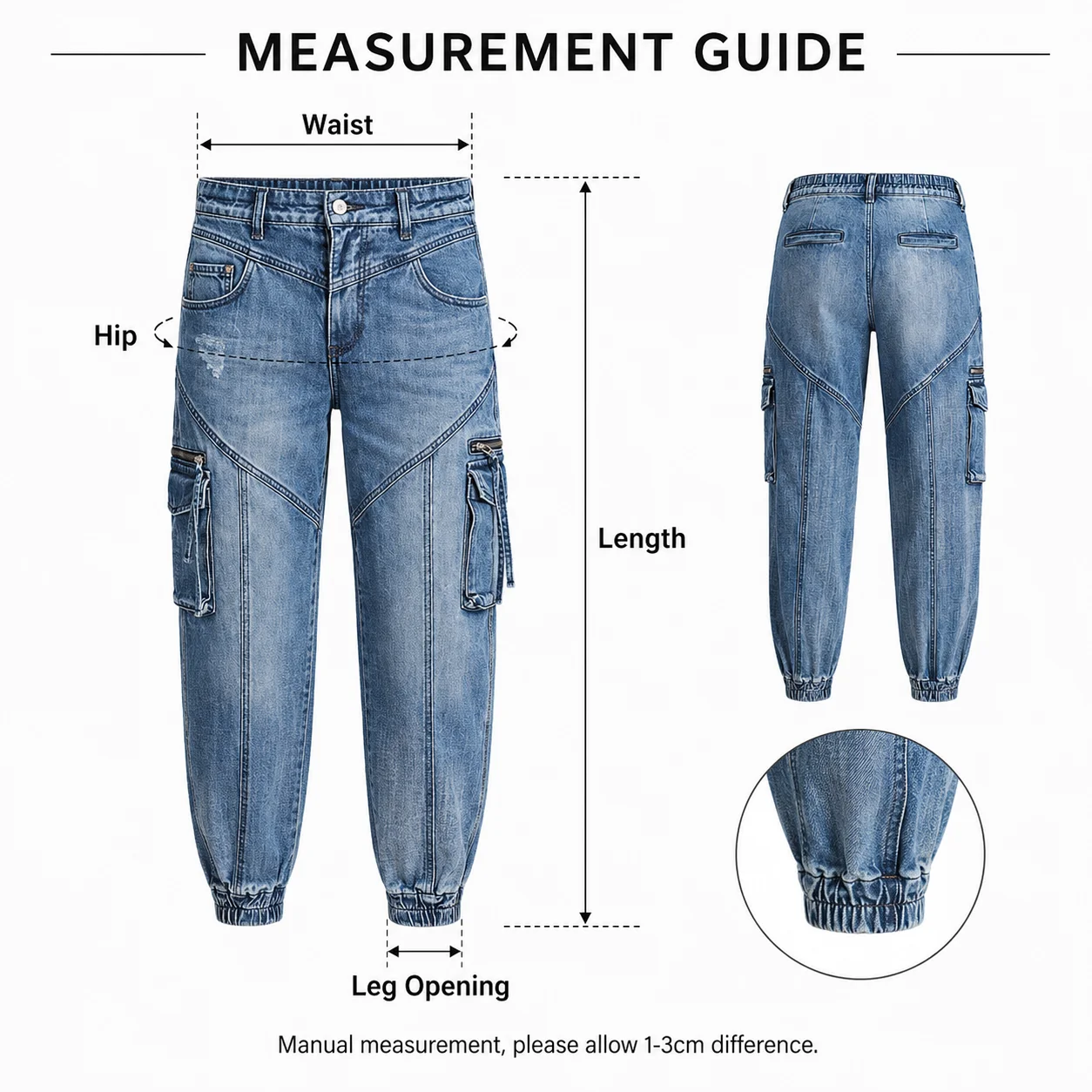 Size measurements