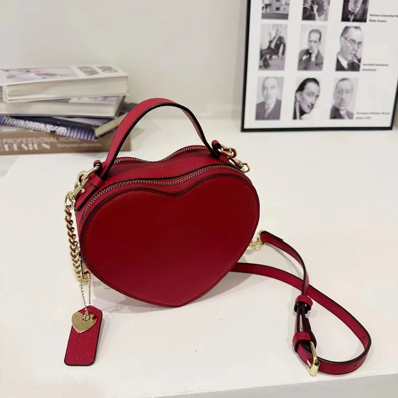 2024 Heart Bag Famous Brand Women Crossbody Purse And Handbags Luxury ...