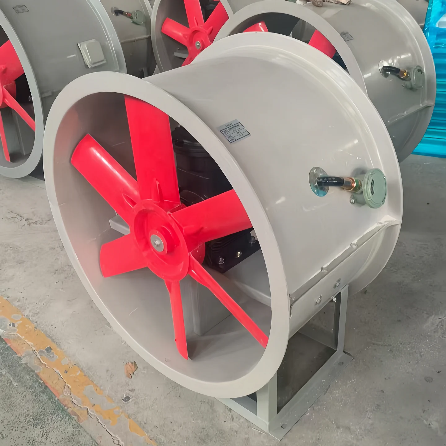 Axial Flow Fan, 250~1600mm, 1000~7000cfm, FRP - detail 14