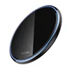 Y7 round lens, plastic version, black.