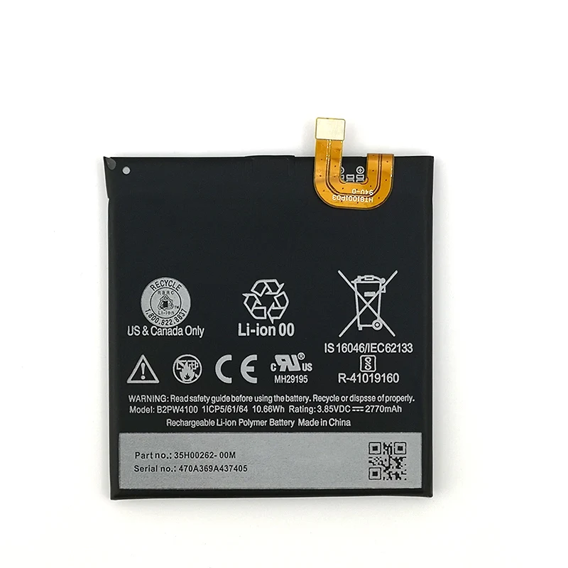 3070mAh Li-Polymer Replacement B2PW4100 Battery for HTC Google Pixel 1st 5" 