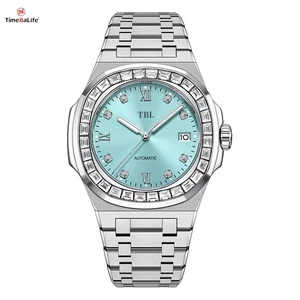 OEM Custom Brand Calendar Men's Luxury Leisure Watch 316L Stainless Steel Automatic Mechanical Watch Limited Edition