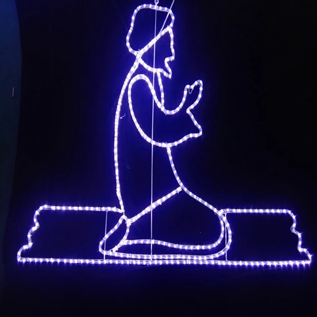 The Birth of Jesus Nativity Scene Outdoor Decoration Large LED