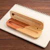 Confezione regalo ribaltabile color block in legno d'acero, penna non inclusa