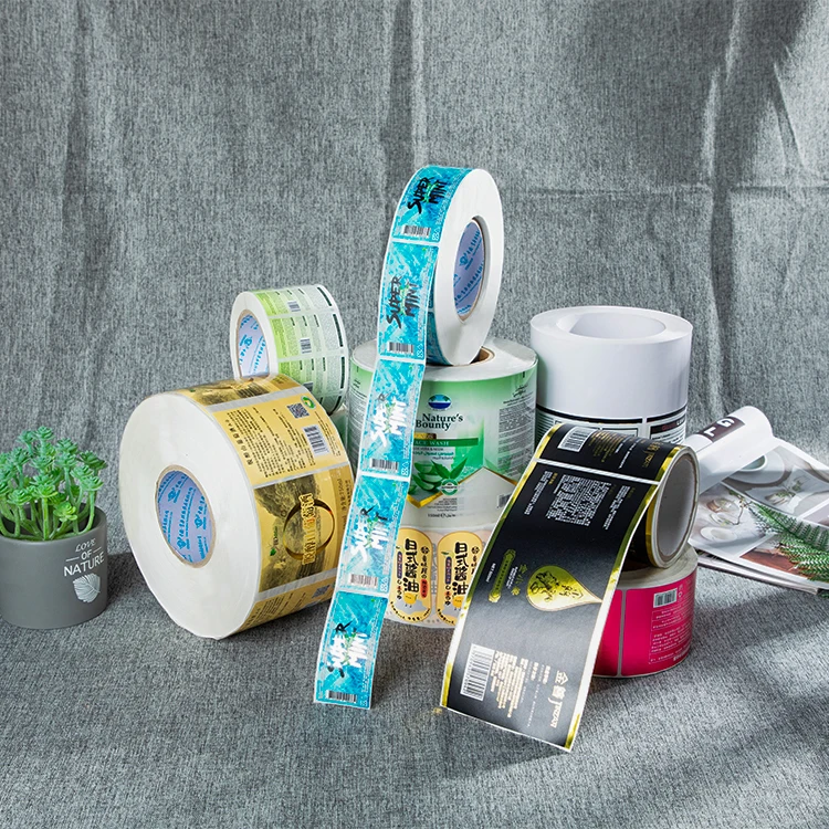 product custom luxury perfume brand logo vinyl waterproof roll stickers printing manufacturer cosmetic product packaging stickers-1