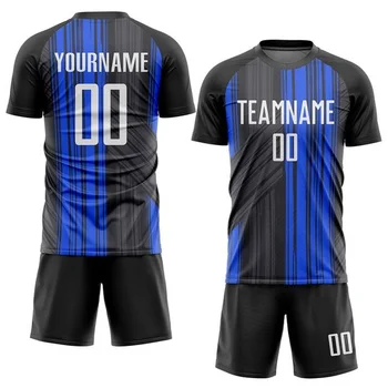 High Quality Quick Dry Soccer Jersey Sublimation Retro Football Shirts
