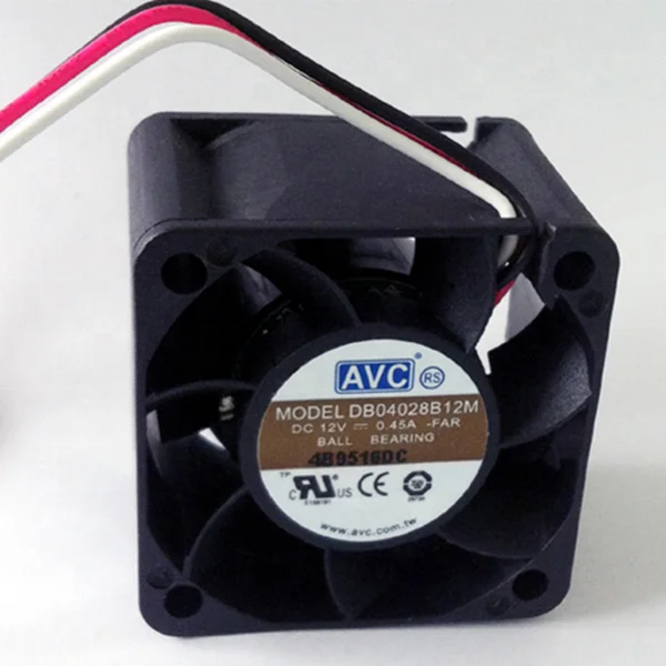 Comphic Ventilateur Radial 7530 12V - Ventilateur Centrifuge Métal Pour Barbecue, Prise UE