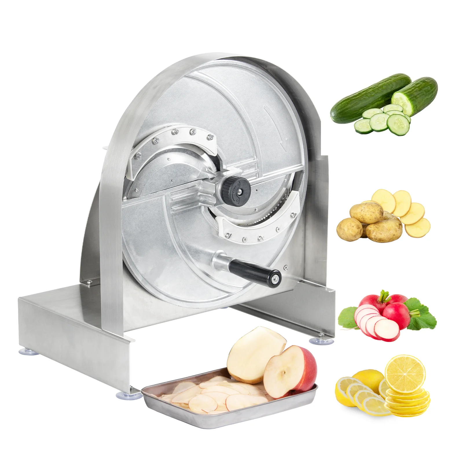 Spiral Manual Vegetable Chopper Machine Potatoes Cutting Machines of All Kinds Kitchen Tools