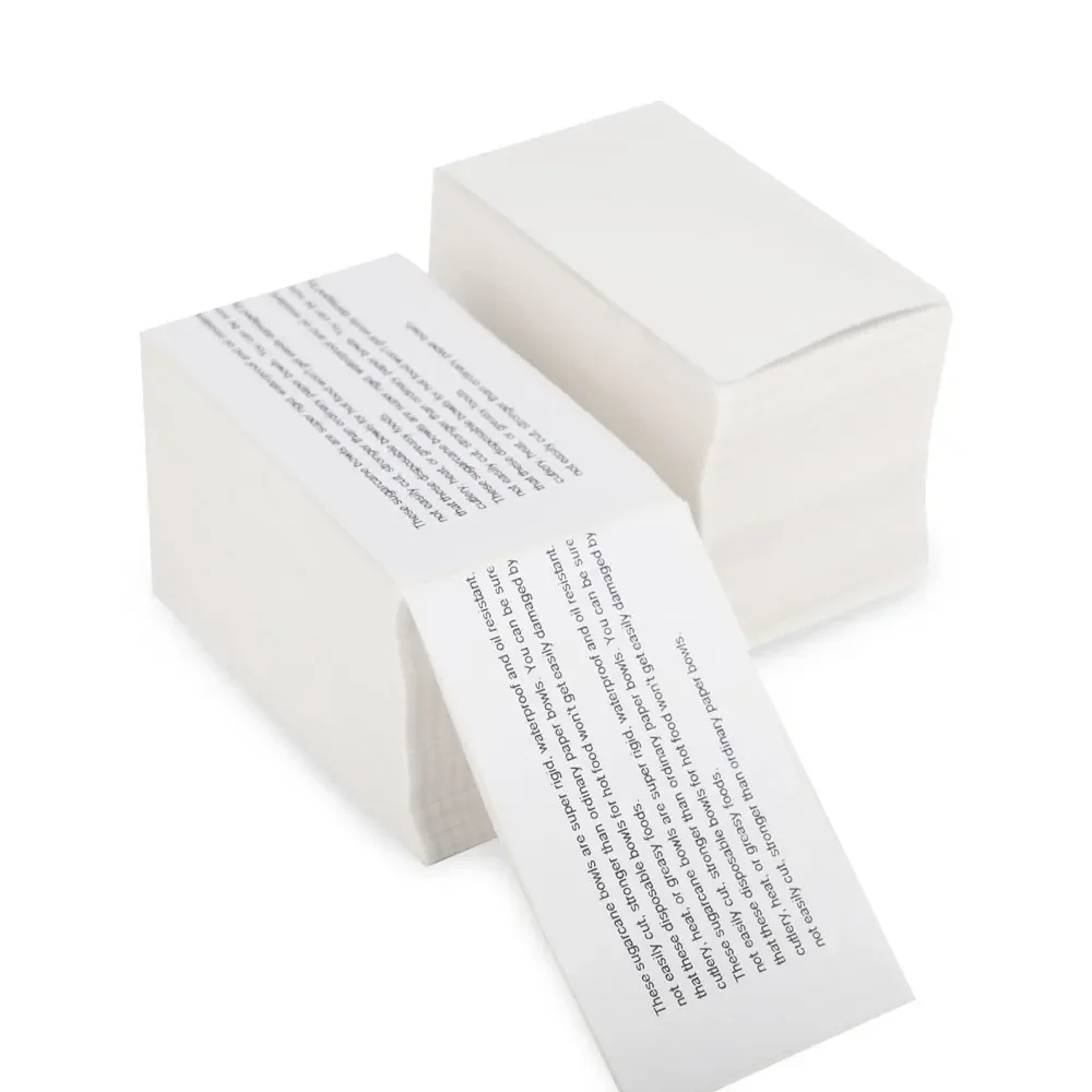 100 Sheets 4x6 Thermal Shipping Labels - Fan-Fold, Compatible With Most Thermal Printers, For Address & Business Use