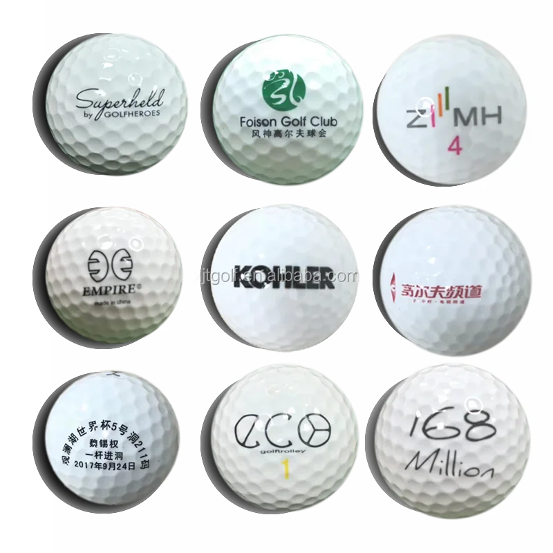 Palle Da Golf P*ss M*ssile, Dozzina, Design 4 Pezzi, Cover Surlyn, Alta Distanza, Gialle