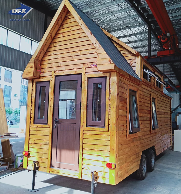 Dfx-cabaña Pequeña Modular Prefabricada De Diseño De Madera,Casa