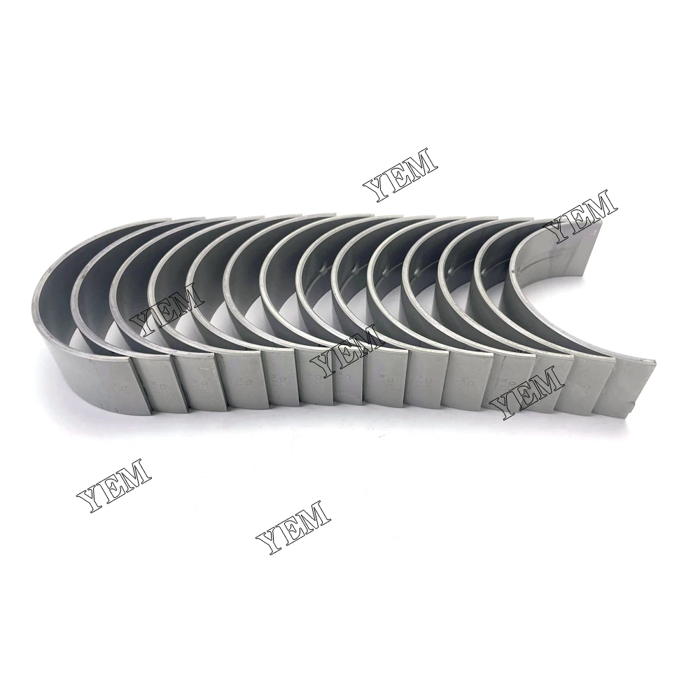 Engine Main Crankshaft Bearings Fit for Doosan D2366 Excavator Truck Lawn Mower Marine Engine