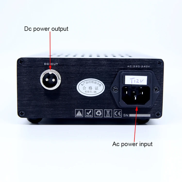 BRZHIFI 80W DC Linear Power Supply High Current Talema Transformer With Protection DC Power Supply For amp MAC PCHiFi details