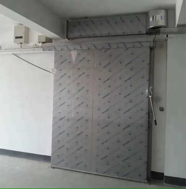 Stainless steel frame fireproof cold room door for freezer