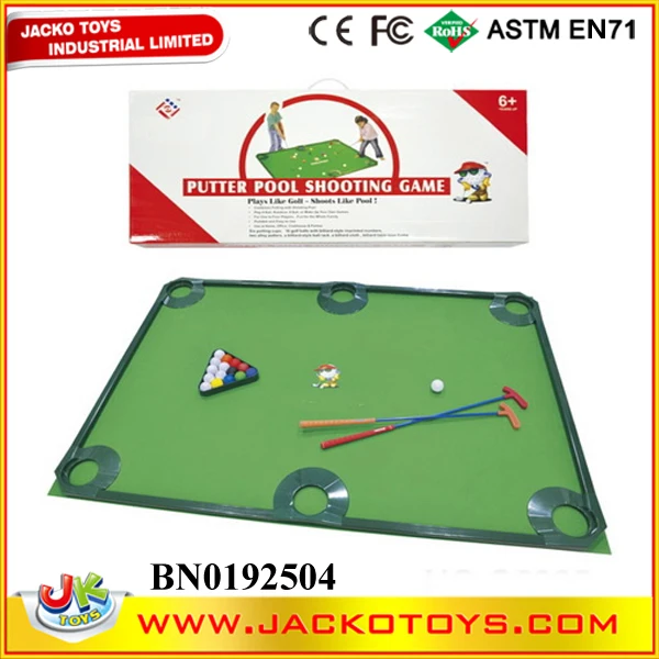 Table Ball Game Toy Putter Pool Shoot Ball Toy Putter Game Toy