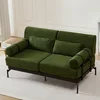 Green + Chenille + 2 Seat + Foam