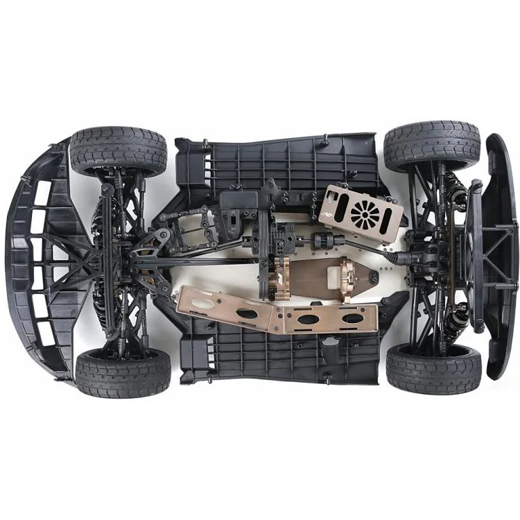 1/5 Scale On-Road Car Chassis DIY for RC Hobby - High-Quality ABS