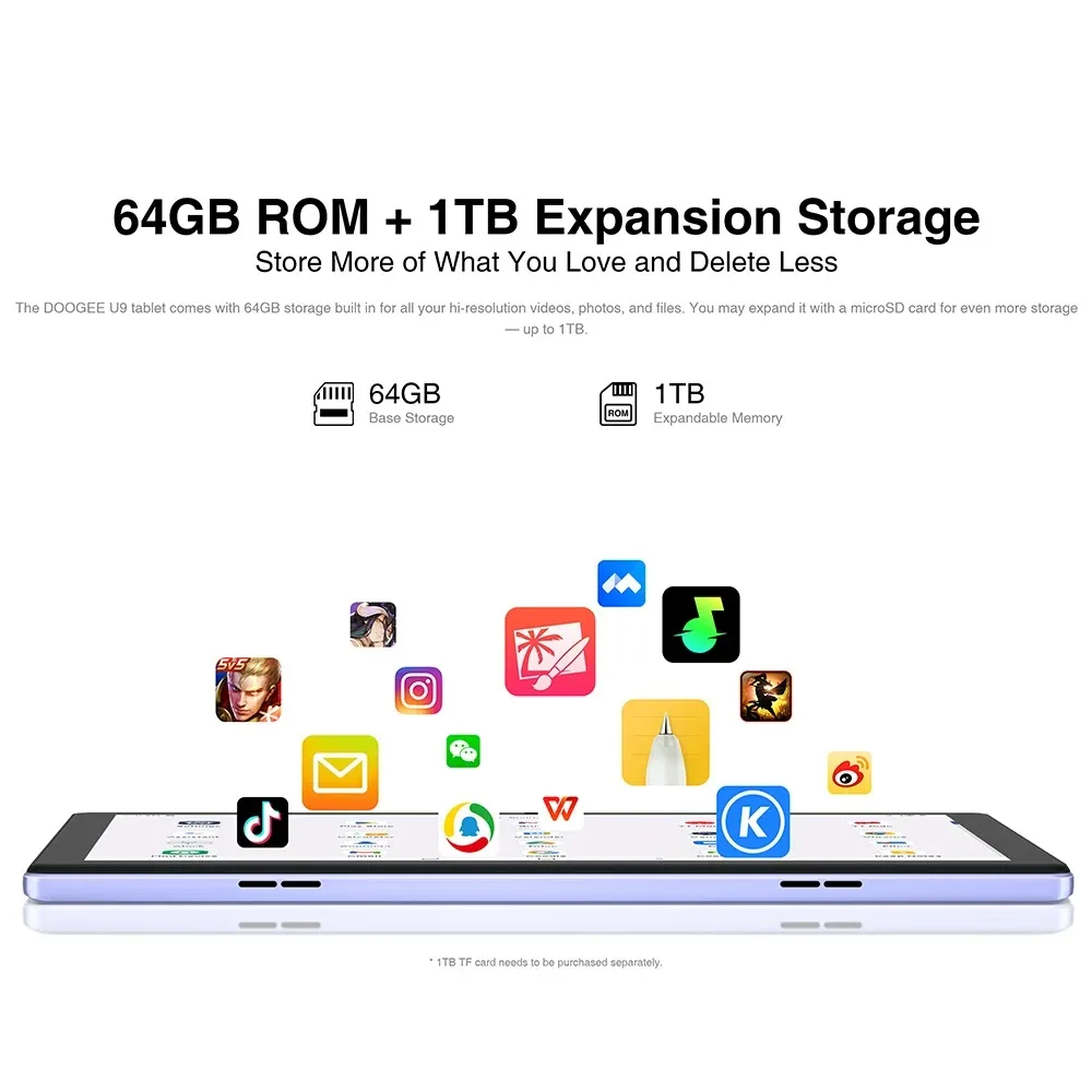 Wholesale DOOGEE U9 Tablet PC - High Performance & Durability
