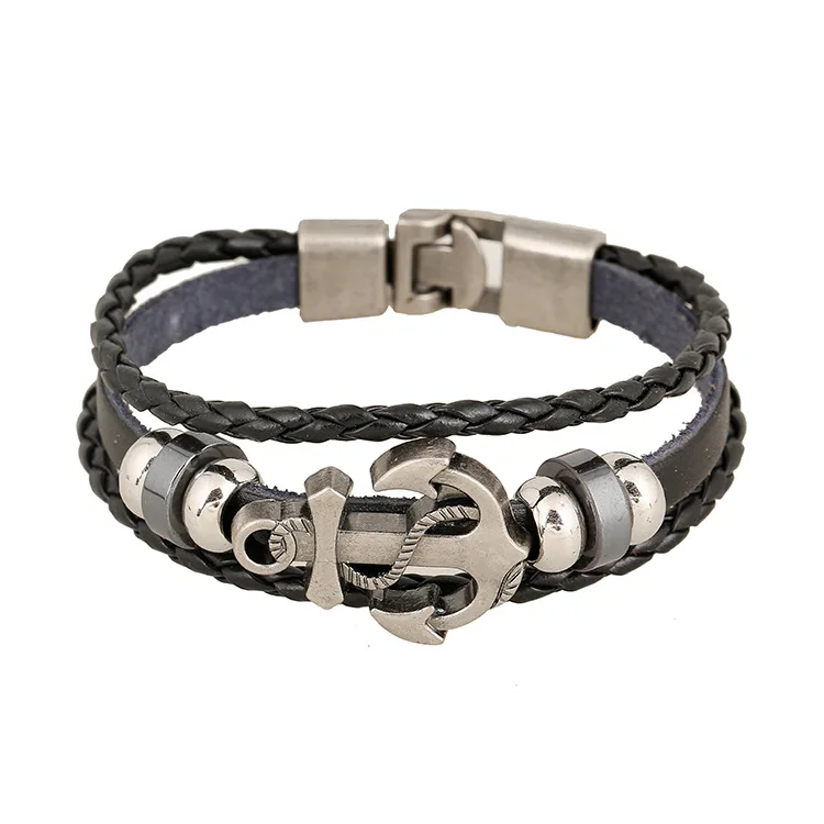 Men Bracelet Multi Style Adjustable Anchor Premium Durable Resistant Waterproof Paracord Handmade Wristband