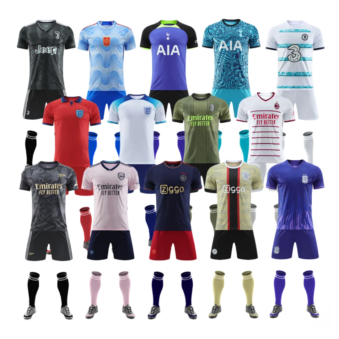 Custom Soccer Team Uniform 2024-2025 Season Quick Dry Breathable ...